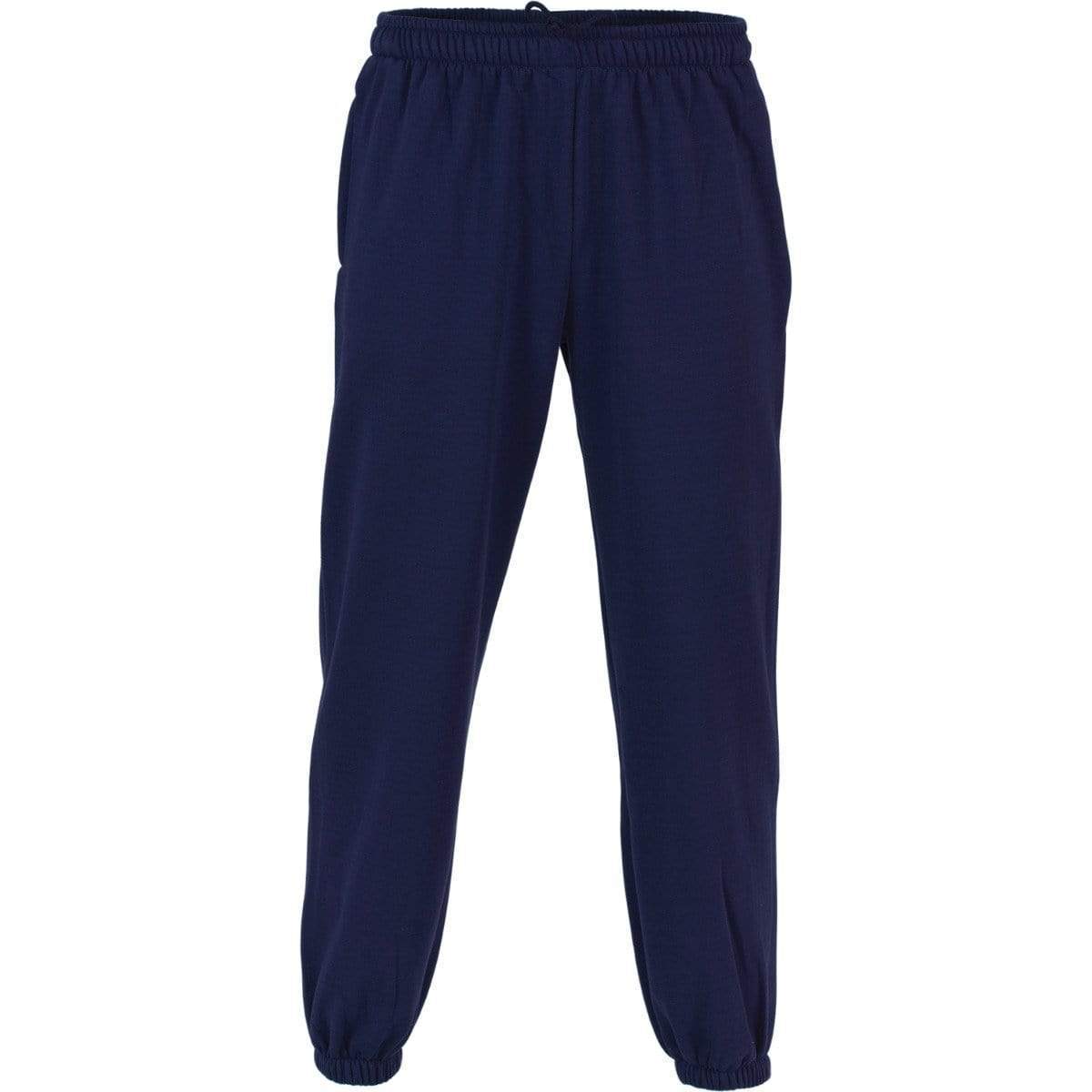 Dnc Workwear Poly/cotton Fleecy Track Pants - 5401 Work Wear DNC Workwear Navy S 